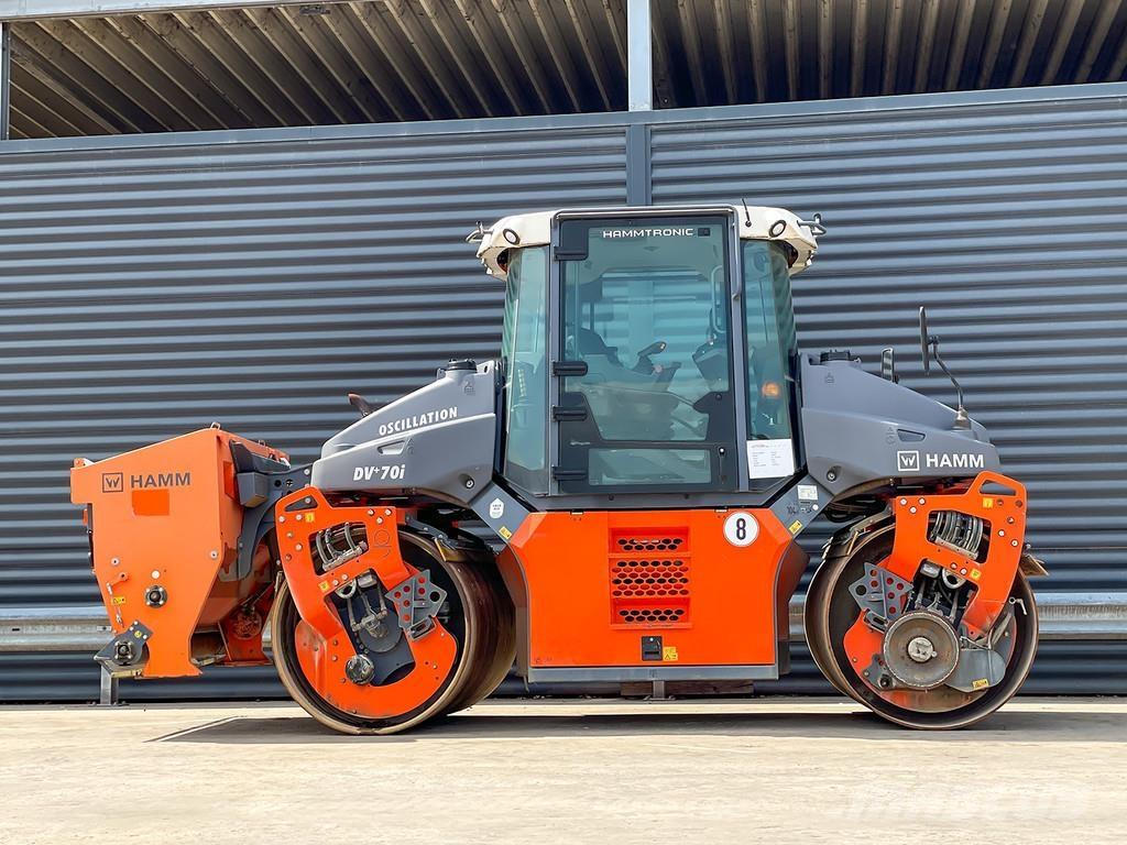 Hamm DV+ 70I VO-S 트윈 드럼 롤러