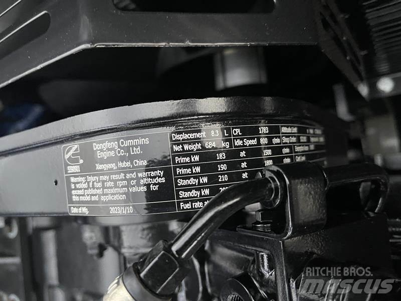 Cummins 220 kVA 디젤 발전기