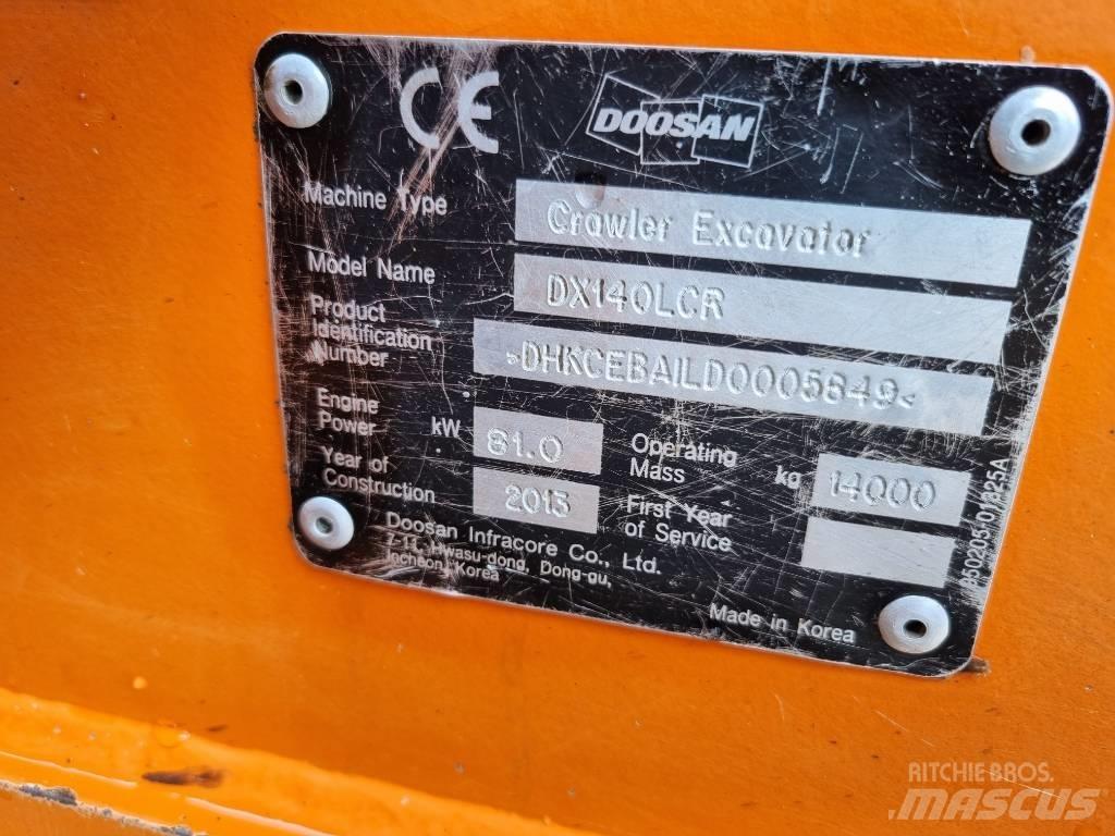 Doosan DX 140 LCR 굴삭기