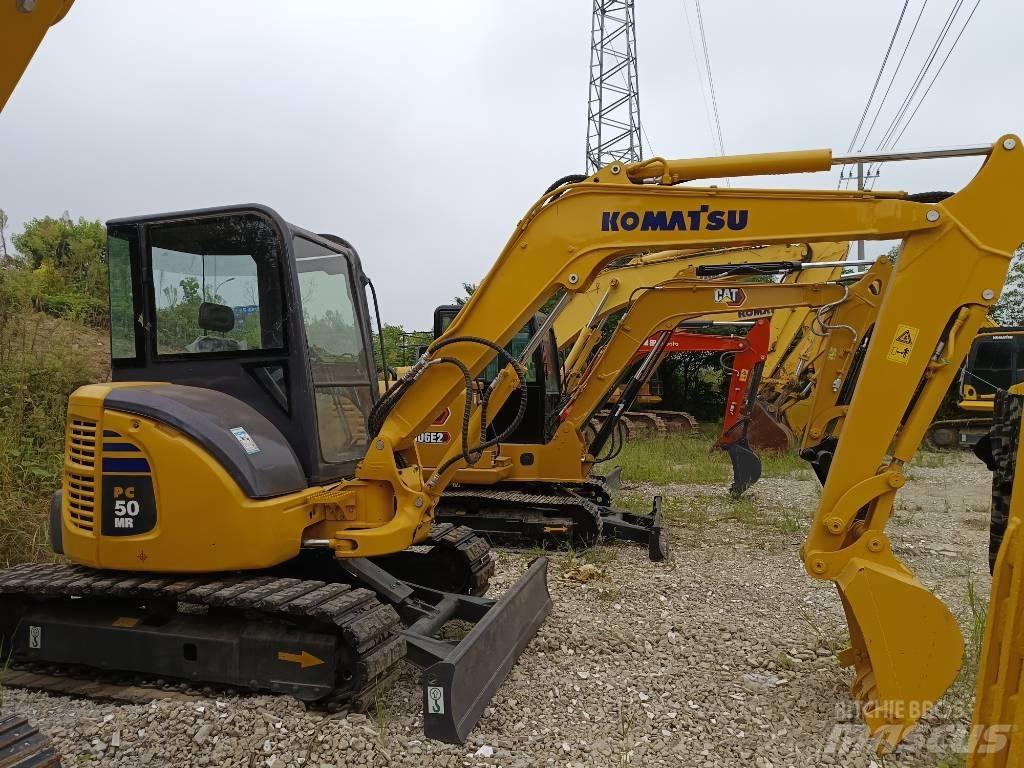 Komatsu PC 50 MR-2 소형 굴삭기 7톤 미만