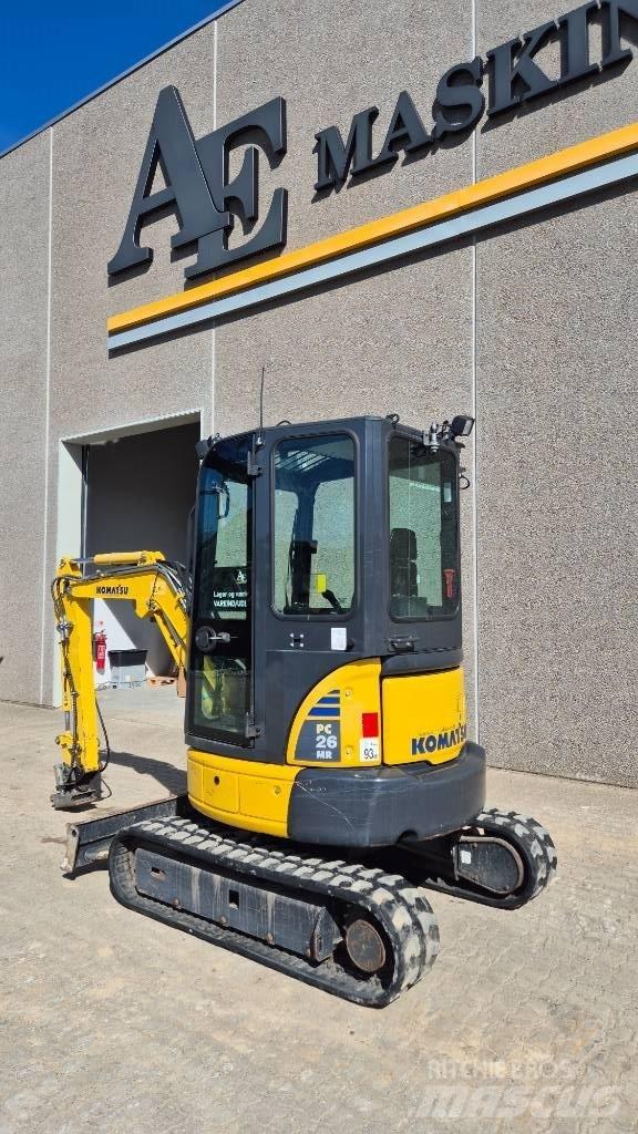 Komatsu PC 26 MR-3 소형 굴삭기 7톤 미만