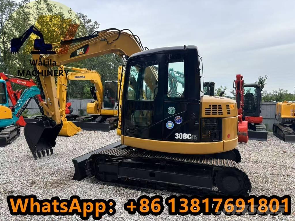 CAT 308 CR 소형 굴삭기 7톤 미만