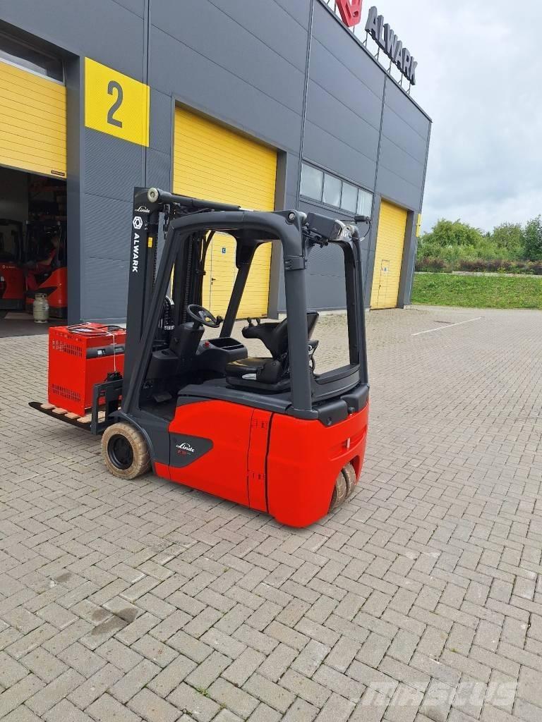 Linde E16 전동 지게차