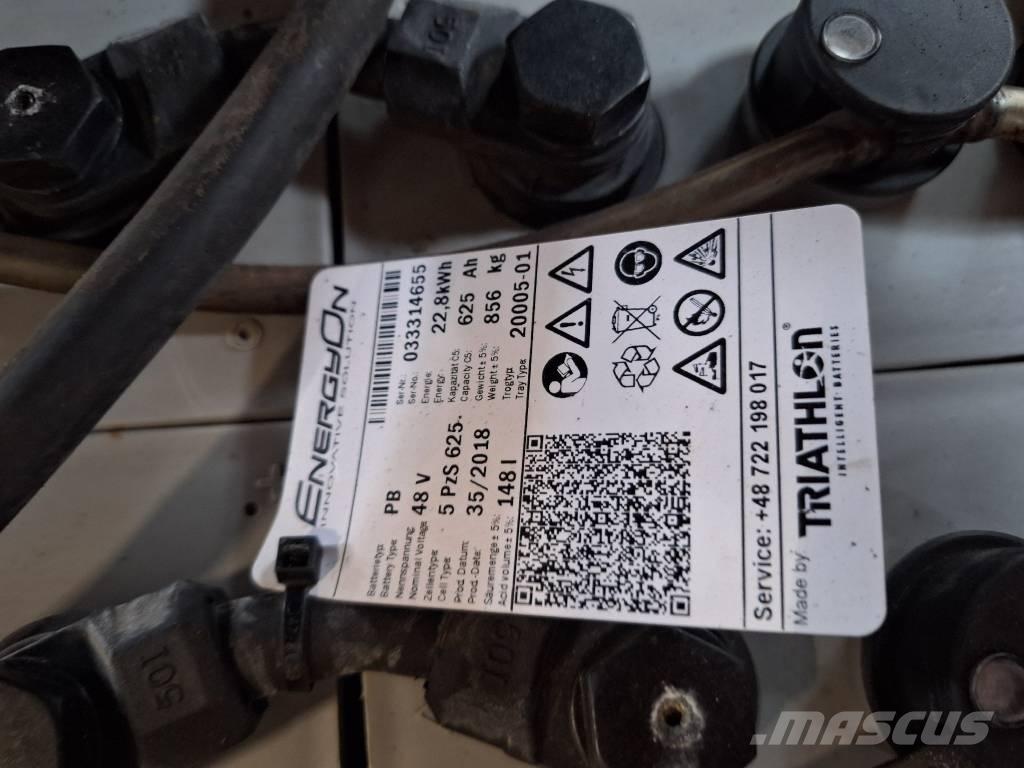 Linde E16 전동 지게차