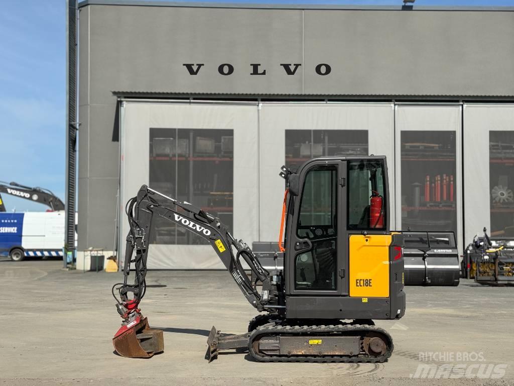 Volvo EC 18 E 소형 굴삭기 7톤 미만