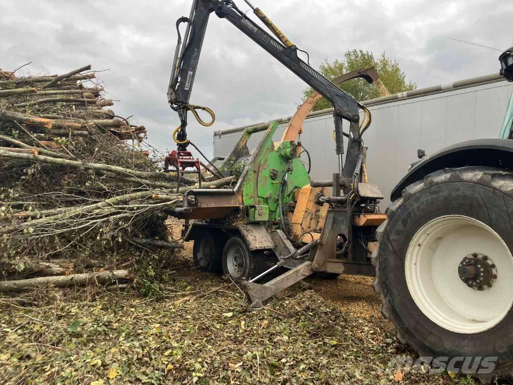 Heizohack 10-500 톱밥제조기