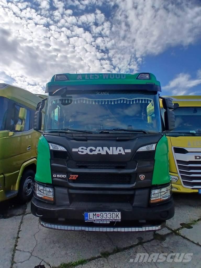 Scania G 500 XT 목재 트럭