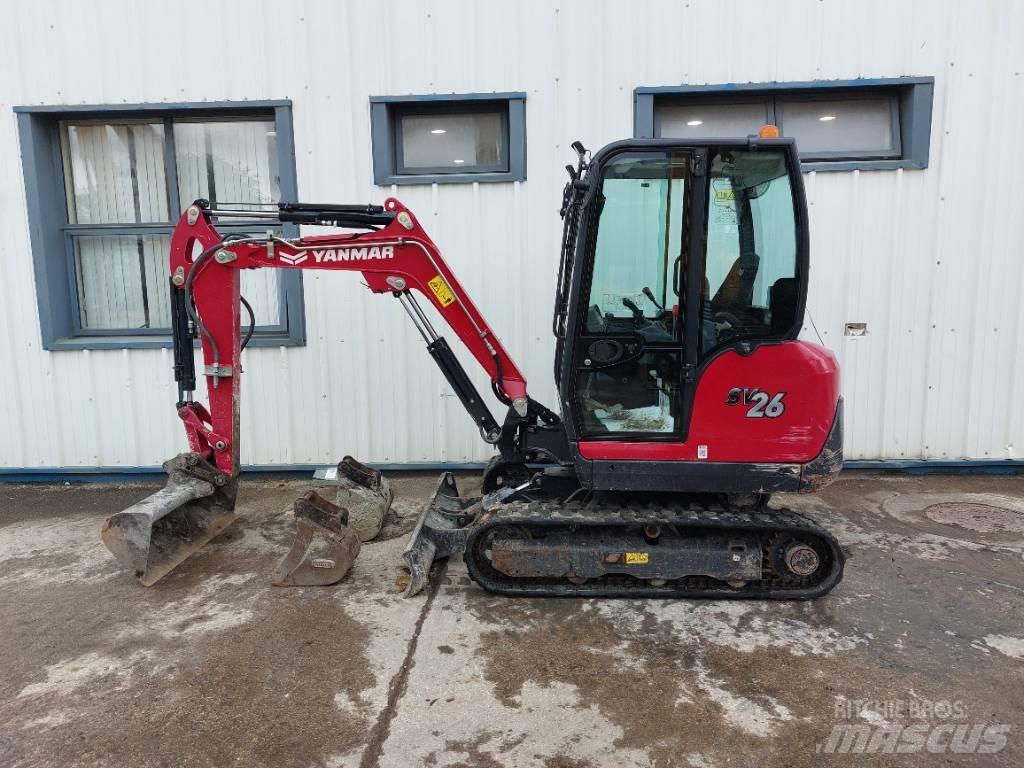 Yanmar SV26 소형 굴삭기 7톤 미만