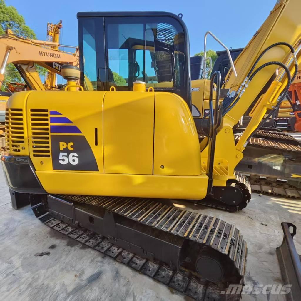 Komatsu PC 56-7 소형 굴삭기 7톤 미만