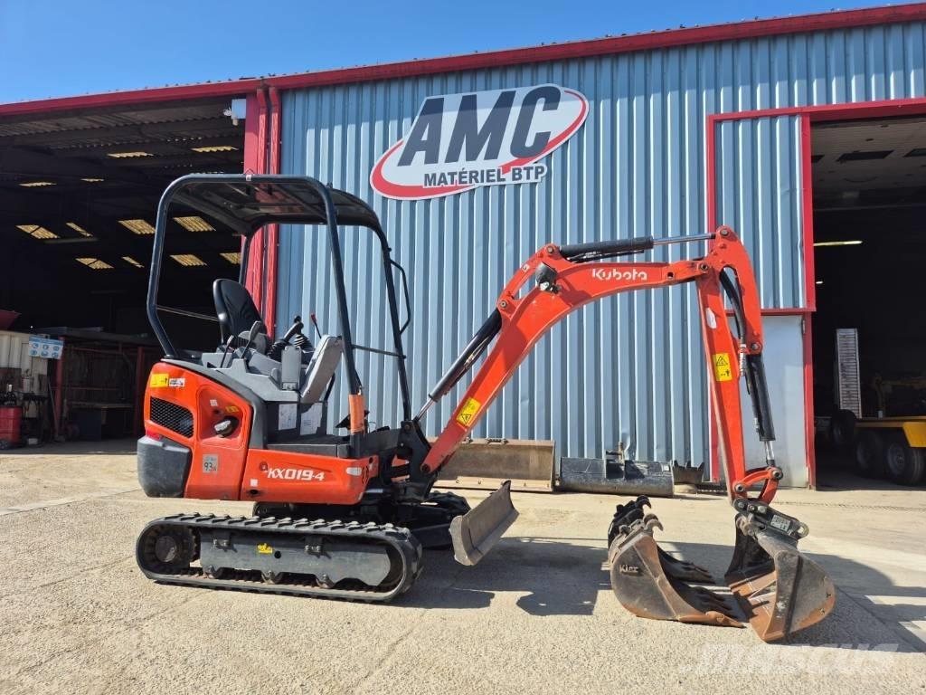 Kubota KX 019-4 소형 굴삭기 7톤 미만