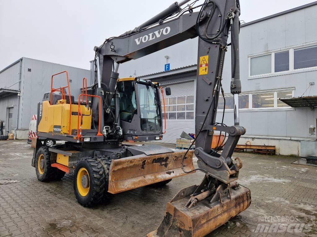 Volvo EW 160 E  휠 굴삭기