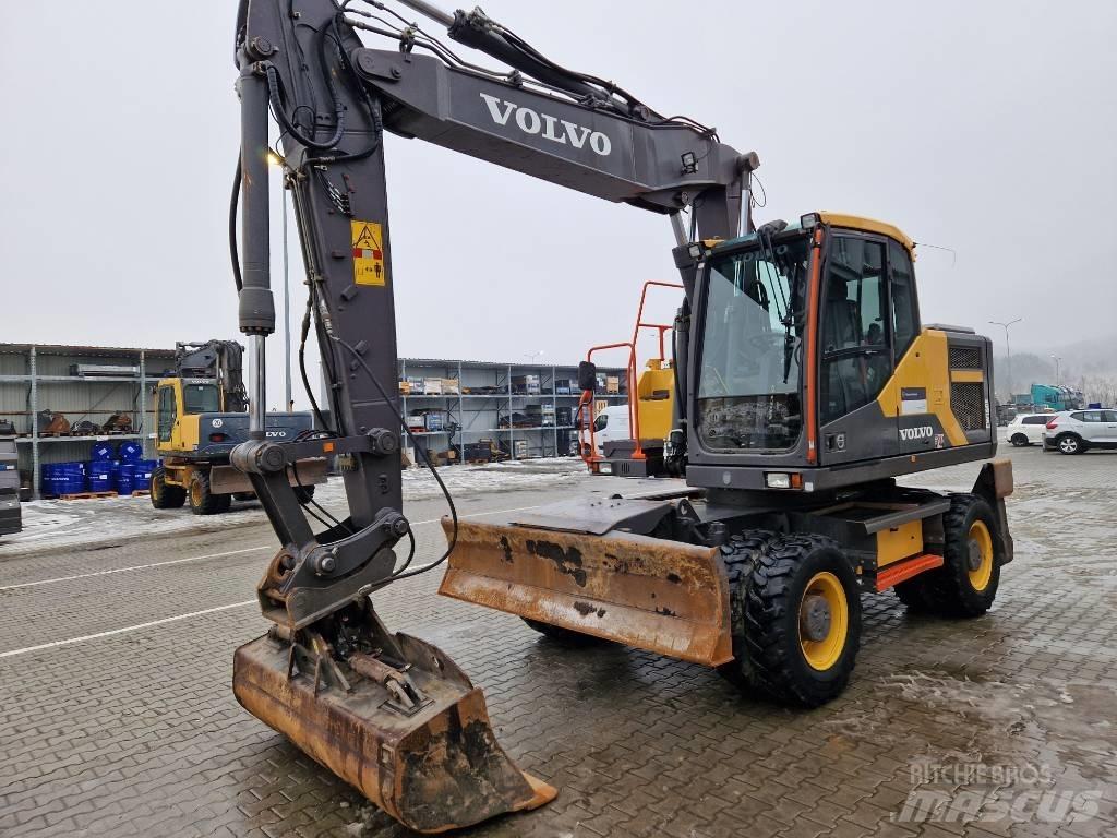 Volvo EW 160 E  휠 굴삭기