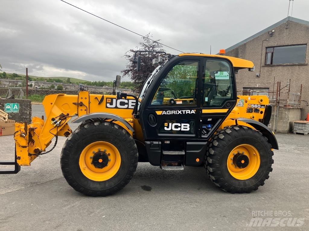 JCB 560-80 Agri Xtra 농업용 텔레 핸들러