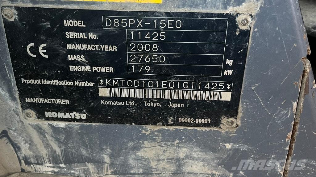 Komatsu Px85-13 크롤러 도저