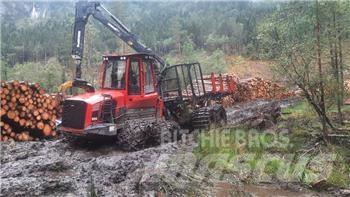 Komatsu 895 원목 포워더