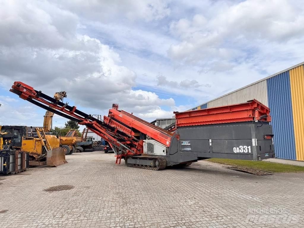 Sandvik QA331 NVT 이동식 선별기