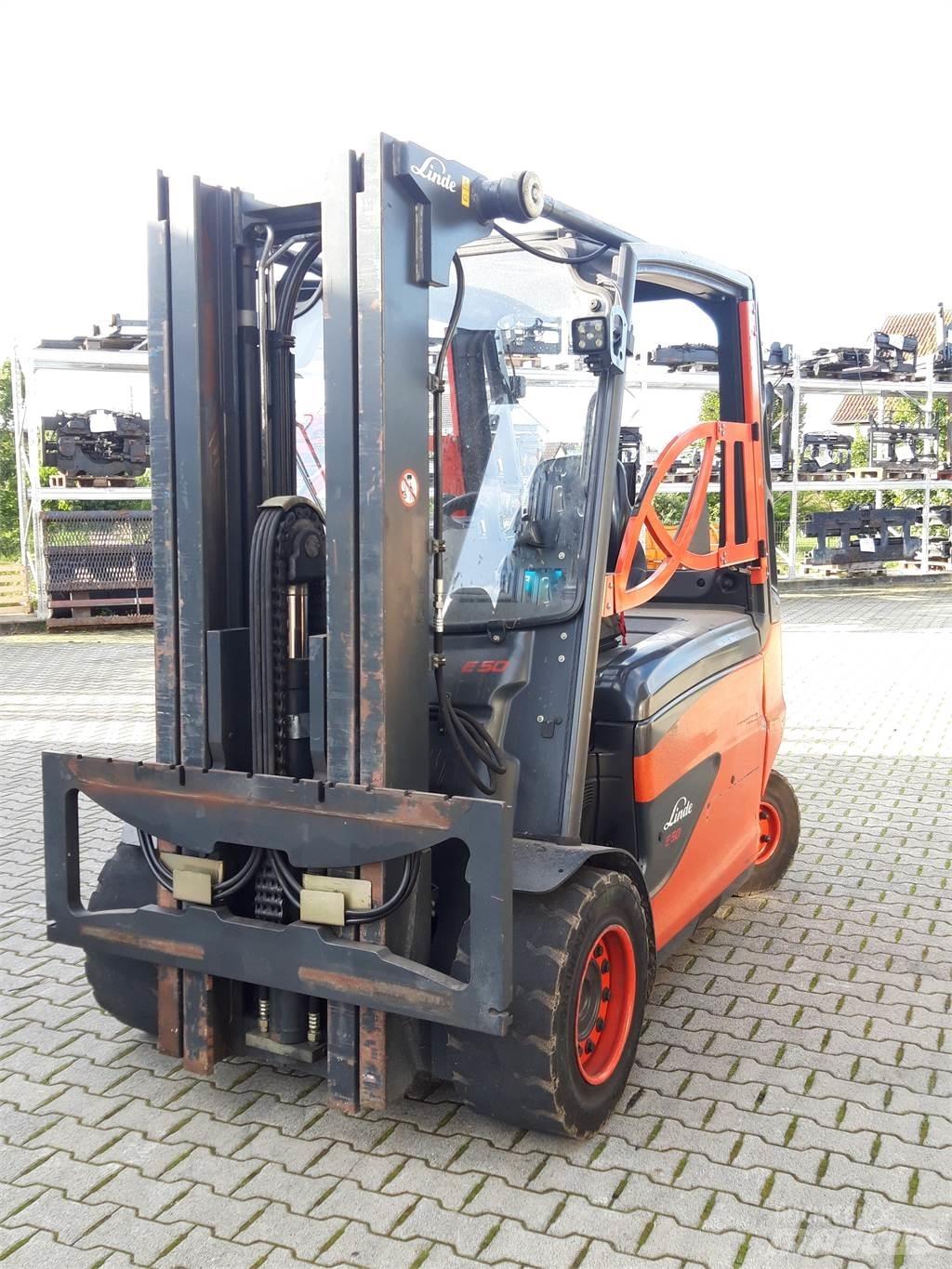 Linde E50HL 전동 지게차