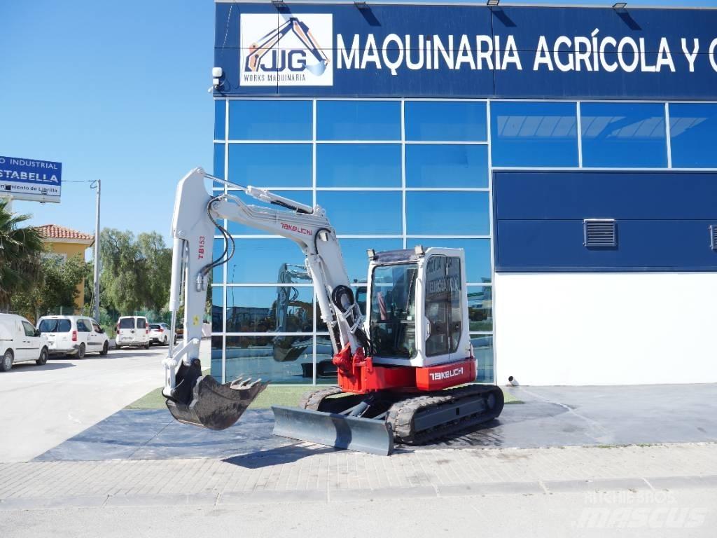 Takeuchi TB 153 FR 소형 굴삭기 7톤 미만