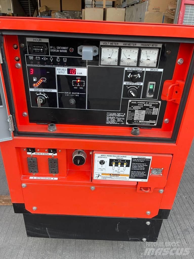 Kubota 12KVA 디젤 발전기