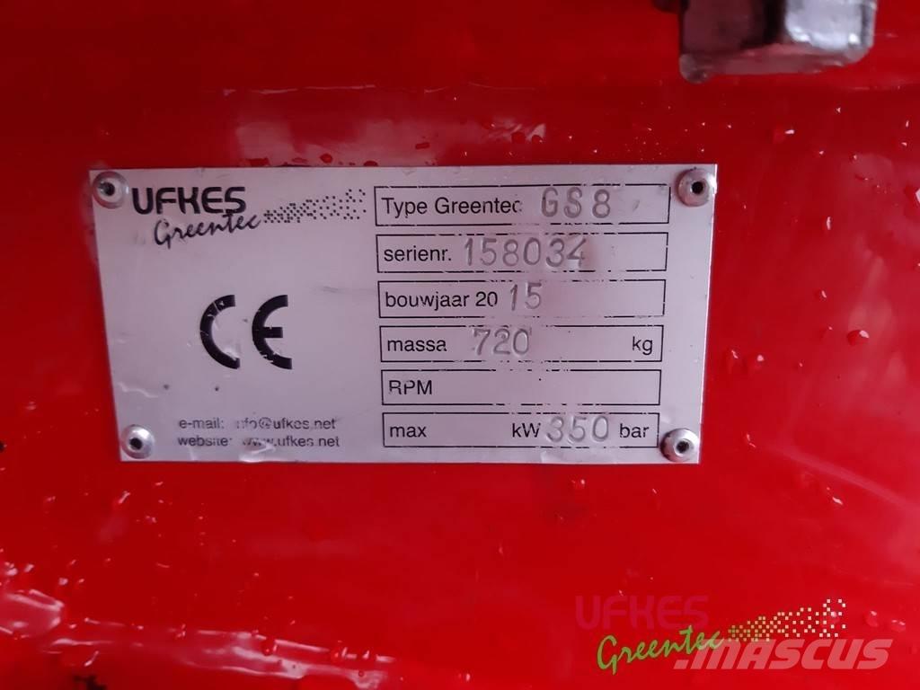 Greentec Shark 8 임업정리 헤드커터기