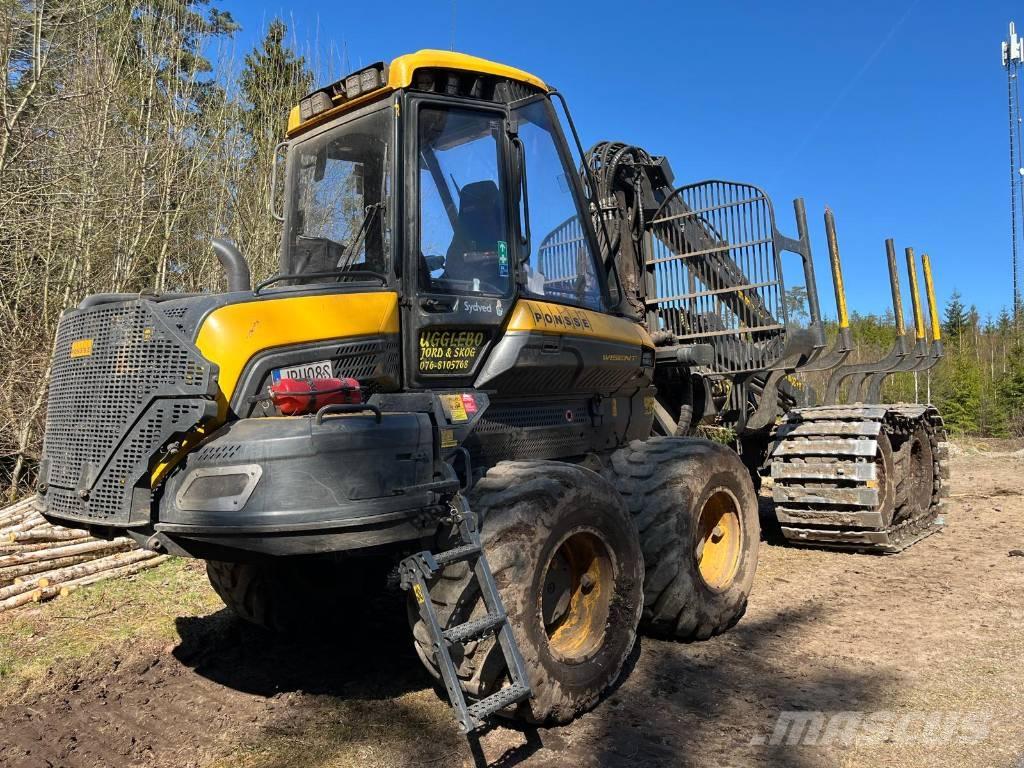 Ponsse Wisent 원목 포워더