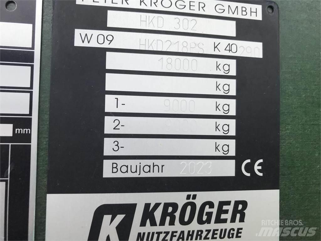 Kröger HKD 302 티퍼 트레일러