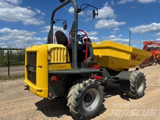 Wacker Neuson DW 60 건설현장 덤프트럭