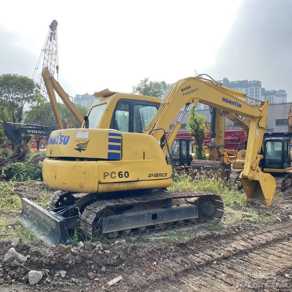 Komatsu PC 60-7 소형 굴삭기 7톤 미만