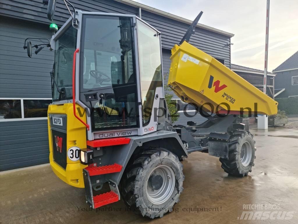 Wacker Neuson DV 60 건설현장 덤프트럭