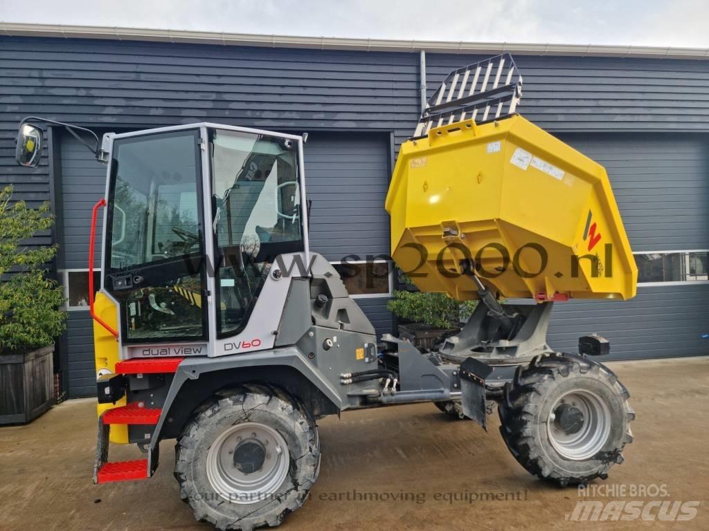 Wacker Neuson DV 60 건설현장 덤프트럭