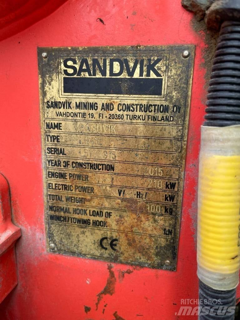 Sandvik LH 410 지하 광산용 로더