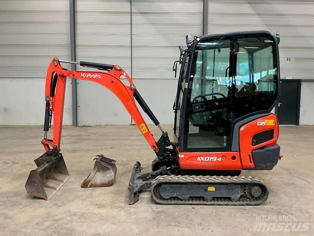 Kubota KX 019-4 소형 굴삭기 7톤 미만