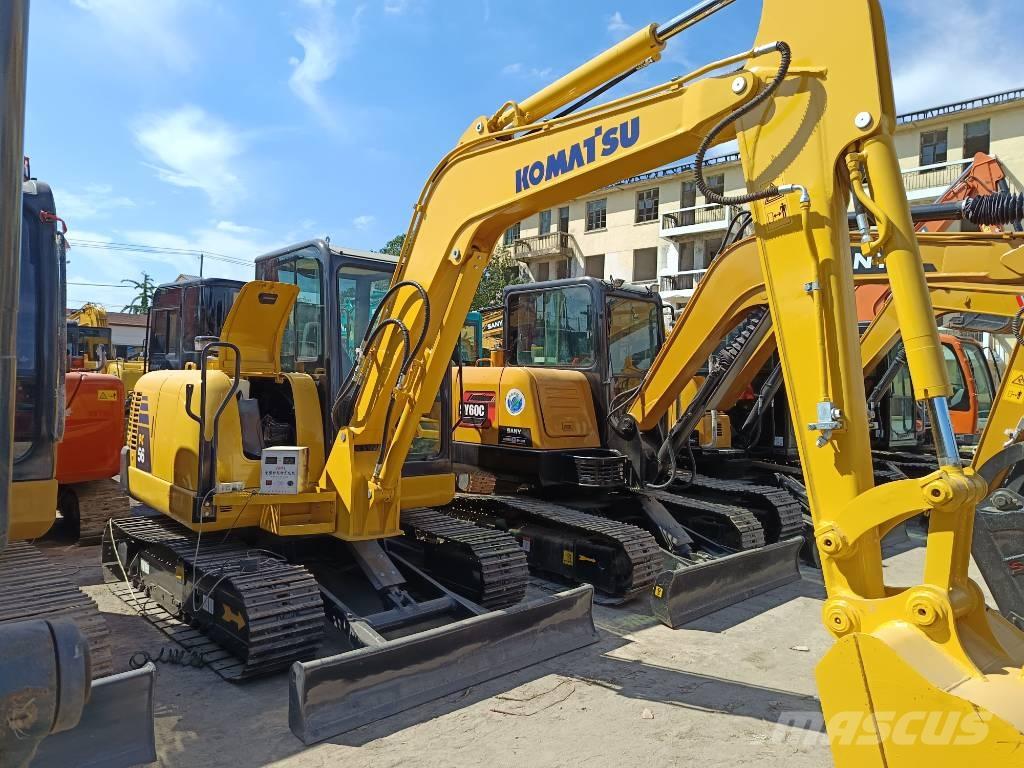 Komatsu PC 56-7 소형 굴삭기 7톤 미만