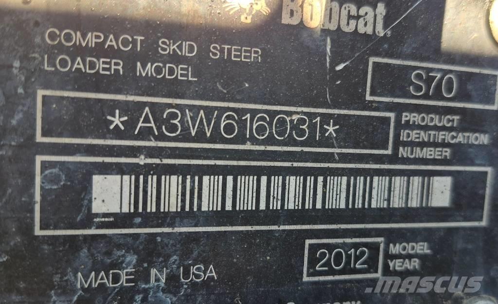 Bobcat S 70  스키드로더