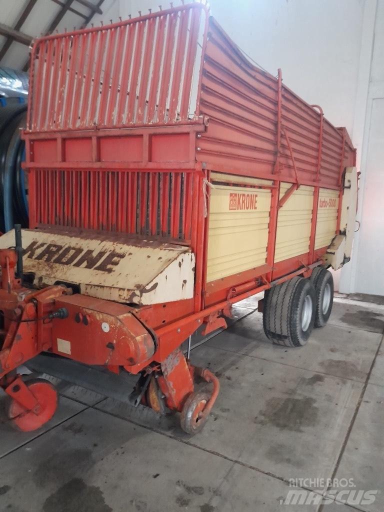 Krone Turbo 5000 자동 적재 트레일러