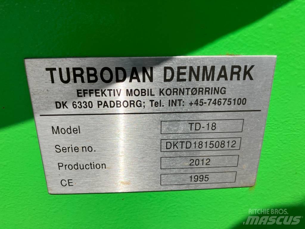 turbodan TD - 18 곡물 건조기