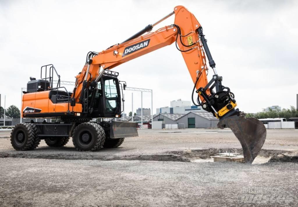 Develon DX170W-7  휠 굴삭기