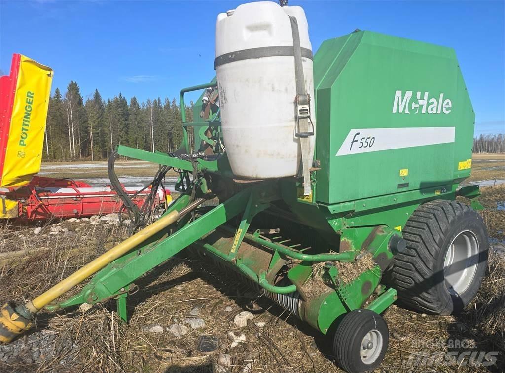 McHale F550 원형 곤포기