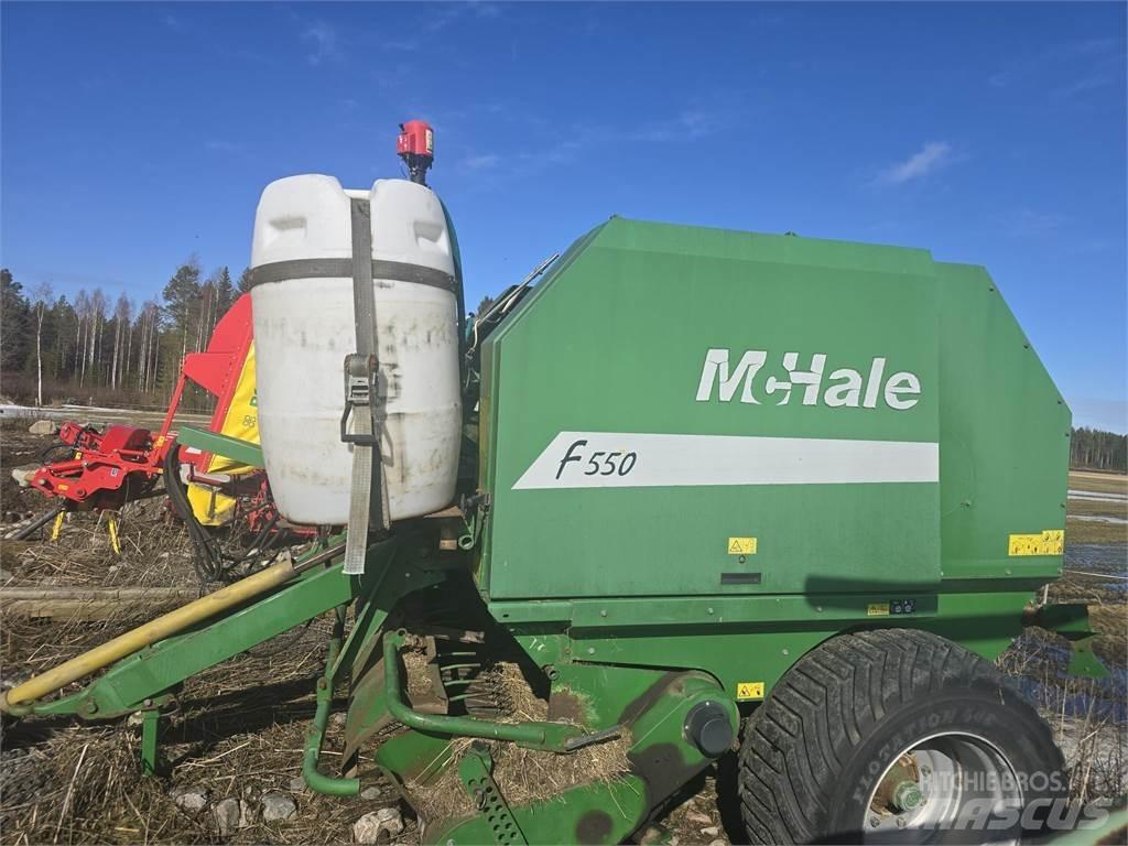 McHale F550 원형 곤포기