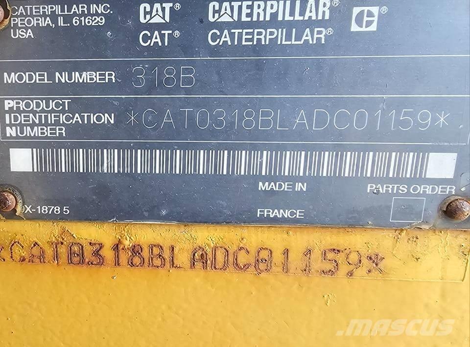 CAT 318 B L 대형 굴삭기 29톤 이상