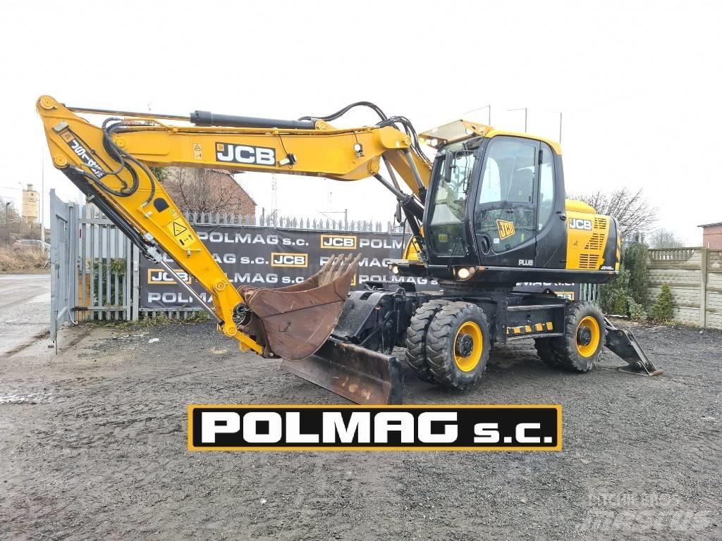 JCB JS 145 W  휠 굴삭기
