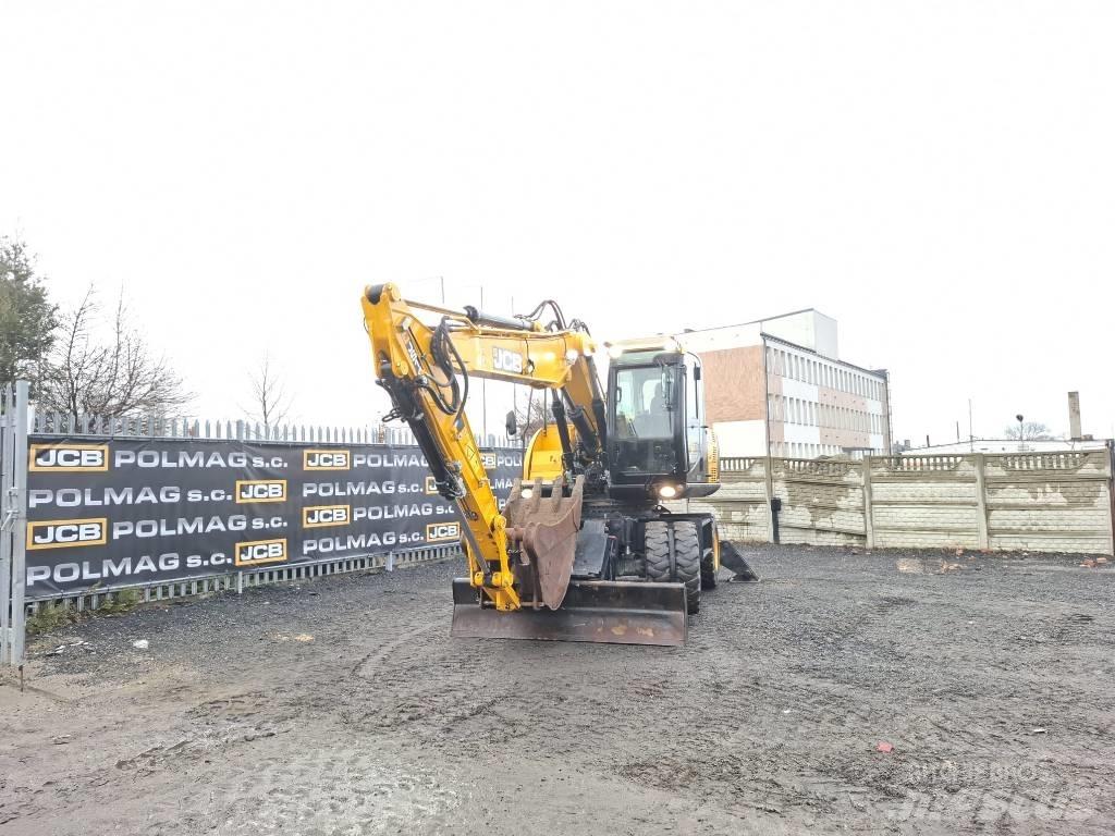 JCB JS 145 W  휠 굴삭기