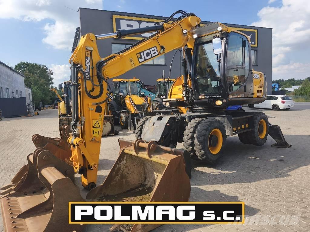JCB JS 145 W  휠 굴삭기