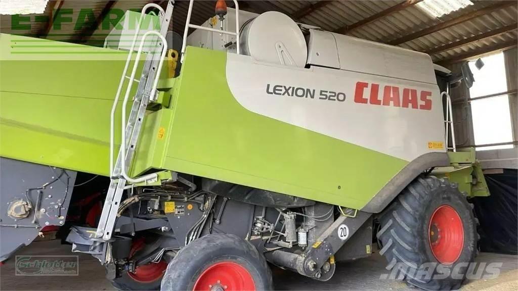 CLAAS lexion 520 콤바인 수확기