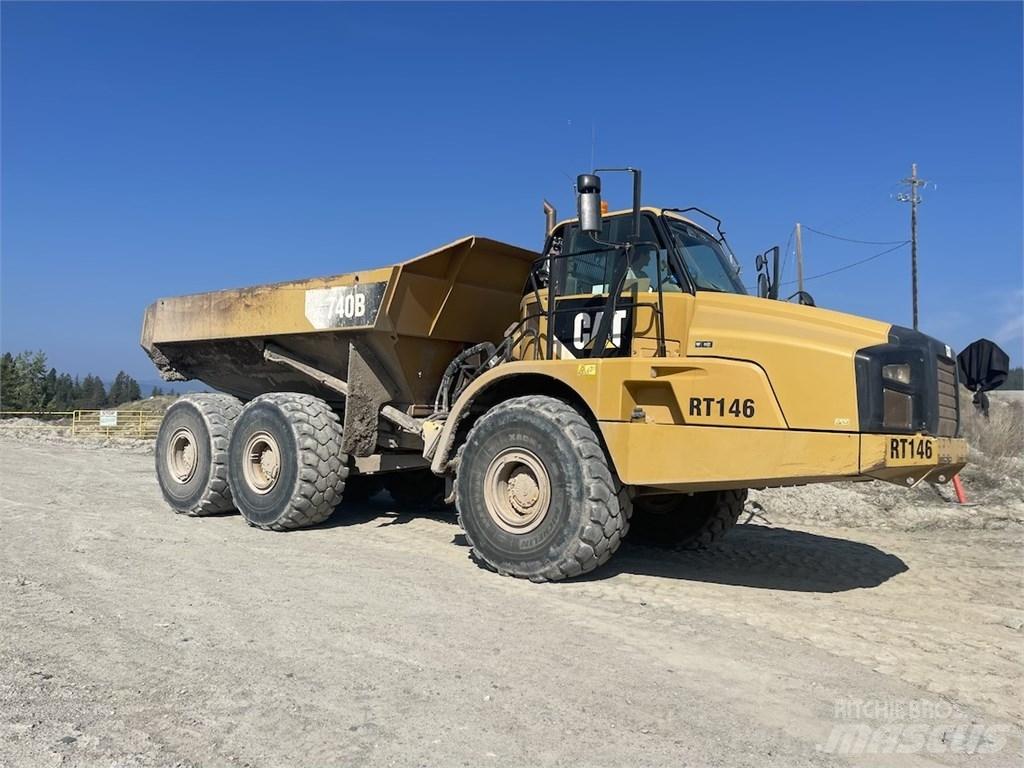 CAT 740B 연결식 홀러