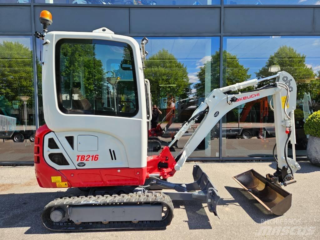 Takeuchi tb216 소형 굴삭기 7톤 미만