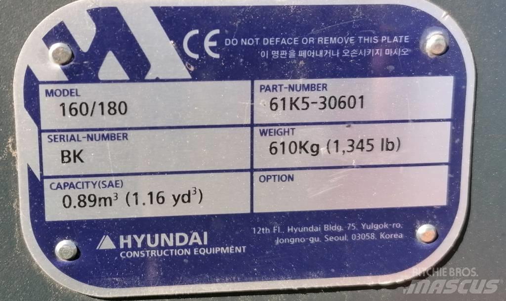 Hyundai 0.89m3_HX180 버켓