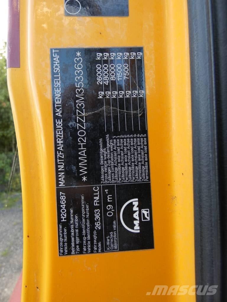 MAN TG 360A 차량 수송차