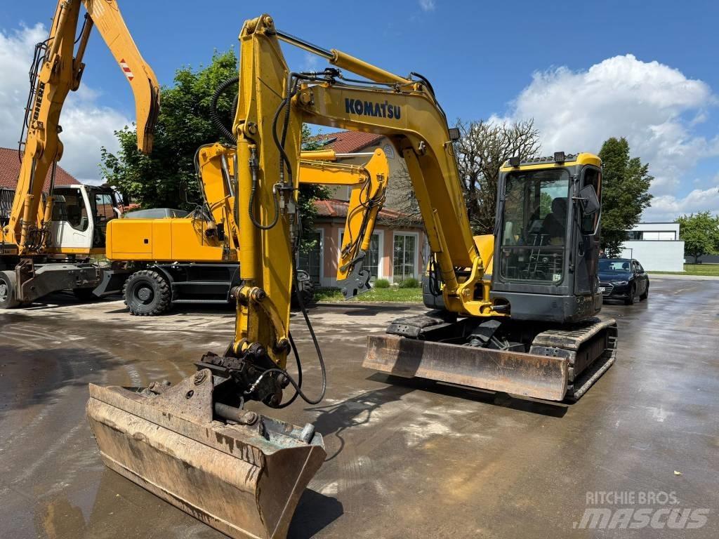 Komatsu PC 80 MR-3 중형굴삭기 7톤-28톤