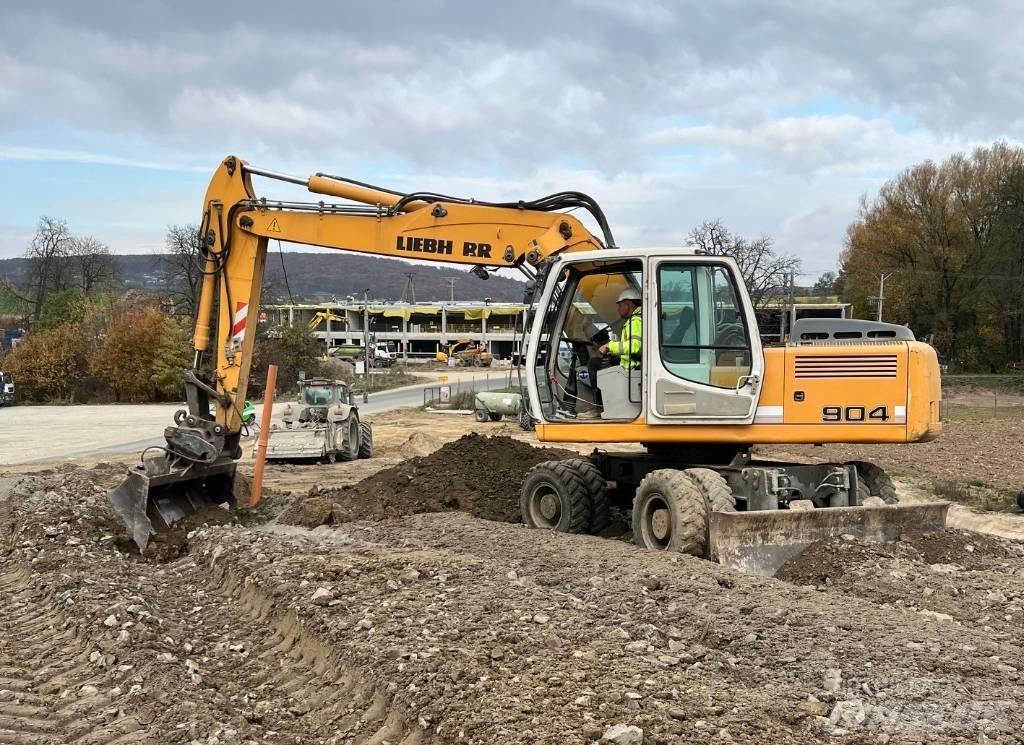 Liebherr A-904 900  휠 굴삭기